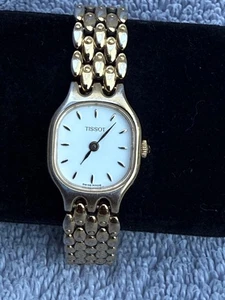 Vintage Damenuhr Tissot Swiss Made vergoldet Saphirglas - E422K - Bild 1 von 17