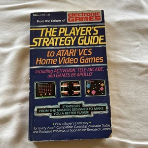 RARE FIRST EDITION 'THE PLAYER'S STRATEGY GUIDE TO ATARI VCS GAMES' 1982 - Bild 1 von 9