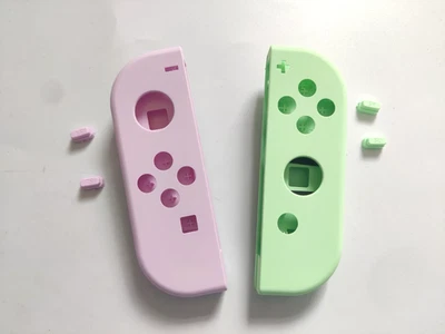 Authentic Nintendo Switch Joy-Con Shells – Pastel Green Replacement Housing - Image 1 of 3