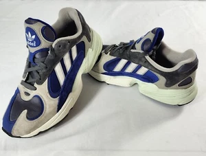 Adidas Herren Yung 1 AQ0902 Grau Freizeitschuhe Turnschuhe Größe 7,5 EUC!!! - Bild 1 von 9