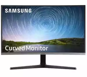 Samsung LC27R500FHPXXU 27" Full HD Curved LED Monitor - Blue Grey RRP £199 - Picture 1 of 4