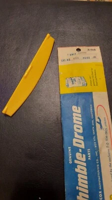 (1x) Cox .049 6205 Yellow Avion Shinn Elevator N.o.s  - Image 1 of 2