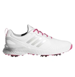Nuove scarpe da golf Adidas Response Bounce/spikes rosa magenta/bianco/grigio donna 11 - Foto 1 di 13
