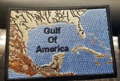 Embroidered Gulf Of America Patch 2.5x3.75" - Image 1 of 2