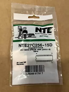 NTE NTE27C256-15D IC-CMOS, UV 256K EPROM, 150ns - Picture 1 of 2
