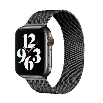Correa magnética milanesa iWatch para Apple Watch 7/6/5/4/3/2/1/SE 42/44/45 mm Foto 1 de 4