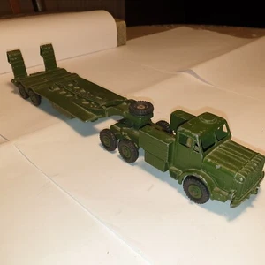dinky military army tank transporter lkw - Bild 1 von 2
