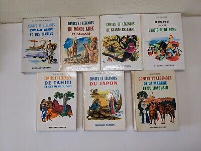 1 Lot De 7 Livres De   Contes Et Légendes   - 1970-80 • 99€