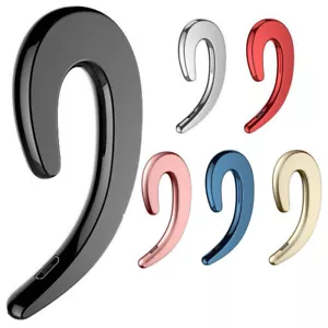 Ear Bluetooth Bone Conduction Headphones Stereo Wireless Earphone Headset Mic - Picture 1 of 17