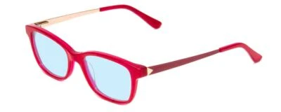 Guess GU9177 Damen Cateye Blaulichtfilter Brille In Kristall Pink Rot 47Mm - Bild 1 von 4