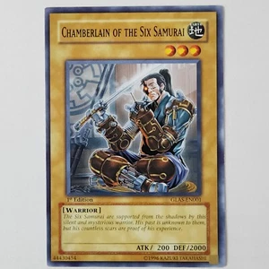 Chamberlain of the Six Samurai - GLAS-EN001 - LP - Common - 1st ed - Yugioh - Picture 1 of 2