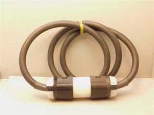 Hubbell HBL2511 & HBL2513 20A, 3 Phase 120/208 4Pole 5 Wire Plug Set 6ft Cable  - Picture 1 of 6
