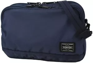 PORTER Yoshida Bag FLASH Shoulder Bag Navy 689-05940 From Japan New - Picture 1 of 8