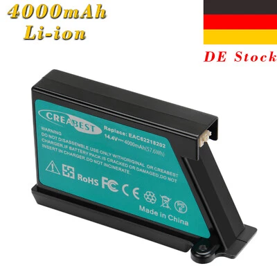 CREABEST 14.4V 4.0Ah Li-ion Akku für Hom-Bot LG VR6270LVM VR6340LV VR6270LVMB EAC62218202