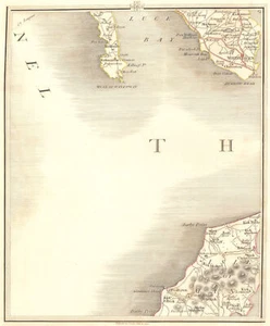 ISLE OF MAN N & GALLOWAY. Ramsay Peel Luce Bay Whitehorn Machars. CARY 1794 map - Picture 1 of 1