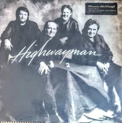 HIGHWAYMAN 2 Waylon Jennings Willie Nelson Johnny Cash Vinyl LP - NEW TINY SPLIT - Image 1 of 2