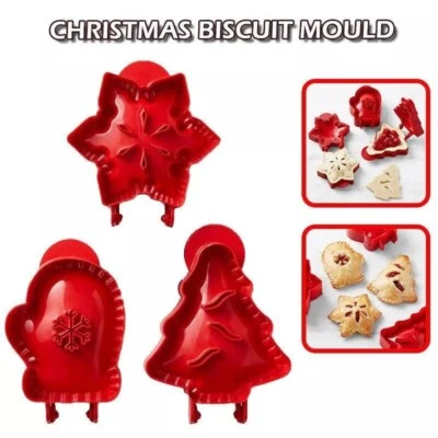 Weihnachten Kuchen Formen Plätzchenformen Mini Tortenformen Apfelkuchen Formen - Bild 1 von 4