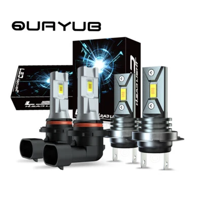 For Suzuki Grand Vitara 2006-2013 LED Headlight High Low Beam Bulbs WHITE Combo - Image 1 of 4