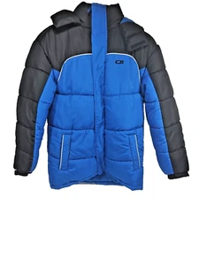 CB Sports Ski Jacket. Size L(14/16). Polyester Puffer Jacket. Blue and Black. - Picture 1 of 13