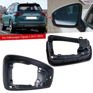 Rearview Mirror Frame Side Mirror Cover Wing Cap Housing For VW Tiguan 2017-2020 - Picture 1 of 6
