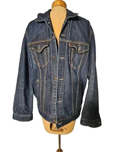 Levis Jacke Herren XL Blau Denim Knopfleiste Trucker Jacket TYP III - Bild 1 von 10