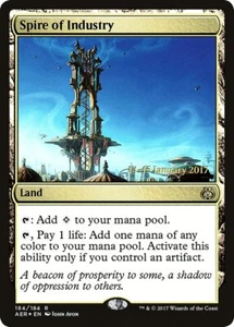 1x Spire of Industry *FOIL* - NM - Aether Revolt Promos - SPARROW MAGIC - Picture 1 of 1