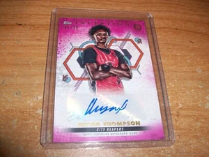 (3) 2022-23 Topps Inception OTE Basketball Ausar Thompson Patch Auto Cards /99 - Picture 1 of 6