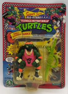 TURTLES TMTN SHELL SLAMMIN MIKE PLAYMATES GIOCHI PREZIOSI VINTAGE '91 NEW IN BOX - Picture 1 of 5