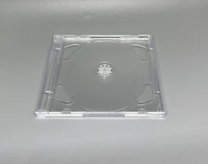 5 Top Quality 10.4mm Rare Brilliant Double 2CD Jewel Case, Super Clear, BR2CD-SC - Picture 1 of 4