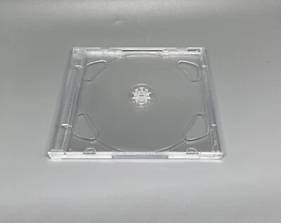 3 Top Quality 10.4mm Rare Brilliant Double 2CD Jewel Case, Super Clear, BR2CD-SC - Image 1 of 4