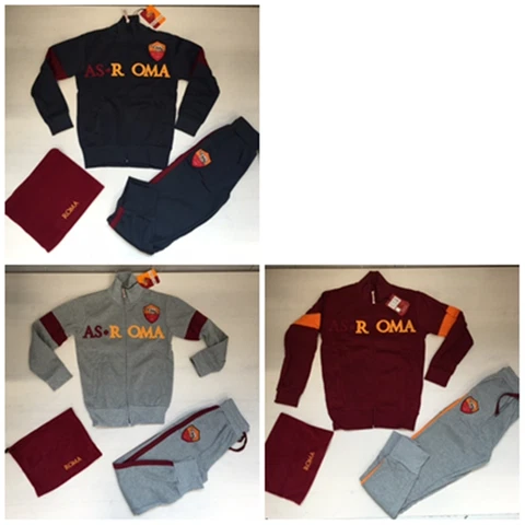FW15 as Roma Amistad Tracksuit Official Junior Child Sweatshirt Band Neck Cover