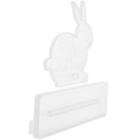  Bunny Ornament Making Tools Silicone Resin Molds Rabbit Large