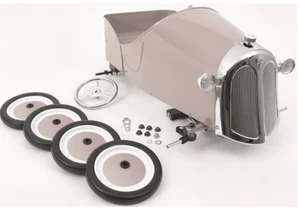 Roadster Pedal Car Build Kit Kids Outdoor Custom Race Ready To Paint Project - Picture 1 of 3