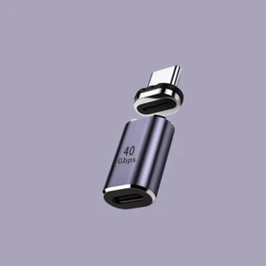 100W 40Gbps Magnetic Adapter Fast Charging QC4.0 USB C To Type C Cable ConnectXX - Photo 1 sur 12