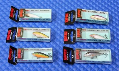 Rapala 原装漂浮米诺鱼饵 F03 选择您的颜色! — 第 1/2 张图片