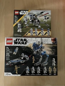Lego 75280 501st Legion Clone Troopers &75345 501st Battle Pack Near Mint Cond. - Picture 1 of 4