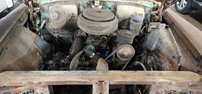 1955 BUICK SPECIAL POWER STEERING CHANGEOVER GEAR, PUMP W/BRACKET 8-264 1147573 - Image 1 of 4