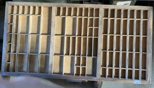 Bandeja para impresoras de madera vintage - Salvamento de madera rústica - Decoración de pared - 6 - Imagen 1 de 4