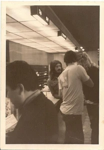 LED ZEPPELIN – rare vintage Osaka 1971 original b/w photograph Plant & Bonham - Picture 1 of 2