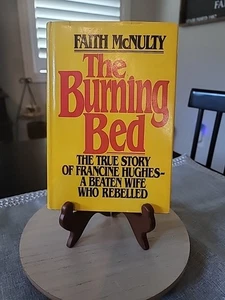 The Burning Bed Faith McNulty Book Vintage Hardcover 1980 Novel Francine Hughes  - Picture 1 of 10