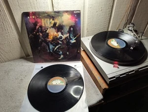 KISS Alive! 1975 2 LP NBLP 7020 Casablanca Blue Label (Tested) VG+ - Picture 1 of 18