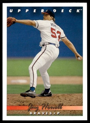 1993 Upper Deck Jay Howell Atlanta Braves #731 - Image 1 of 2