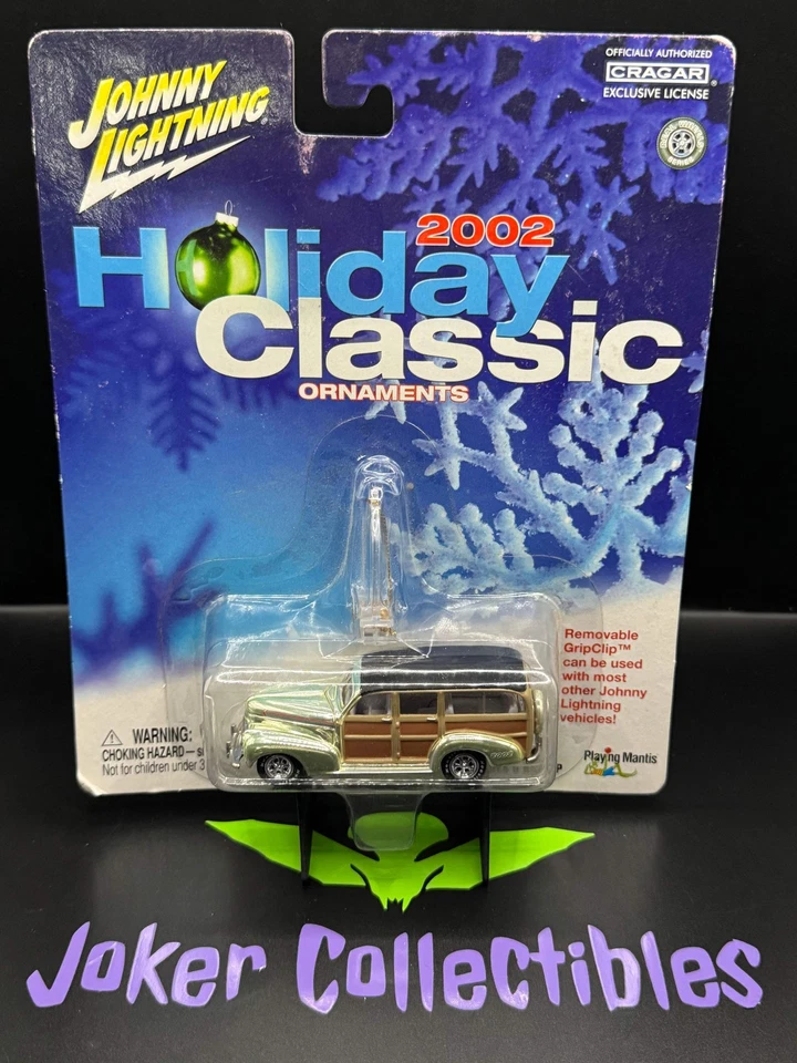Johnny Lightning 2002 Holiday Classic Ornaments Woodie '41 Chevy Special Deluxe Foto 1 de 1