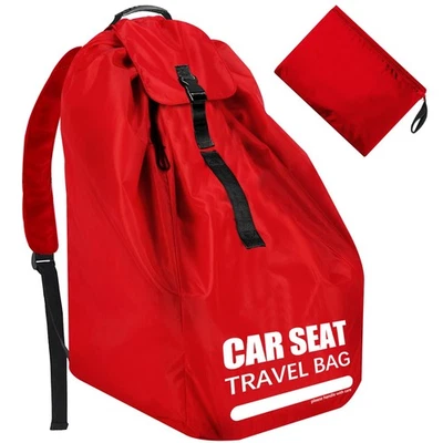 Bolsa de viaje de asiento de coche para avión, bolsas grandes de asiento de coche para viajes aéreos con com... Foto 1 de 4