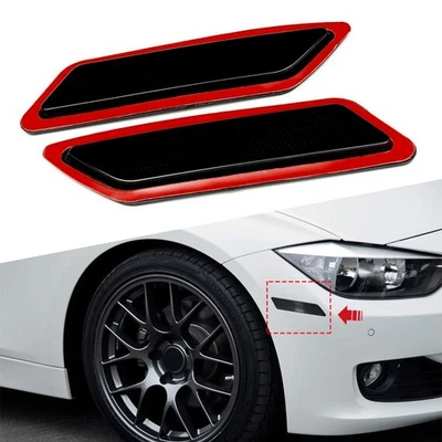For 2012-2015 BMW 320i 328i 328d 335i Front Smoke Side Marker Bumper Reflector P - Image 1 of 4
