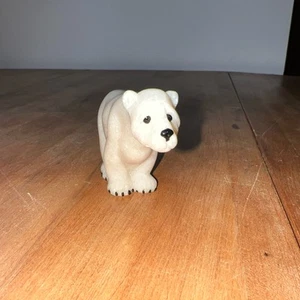 Vintage Quarry Critters Polar Bear Phil Figurine Statue Second Nature Design 4" - Picture 1 of 4