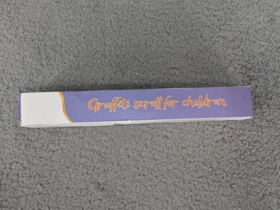Rollo de papel para colorear graffiti para niños, pergamino colgante de garabatos, 30 cm X 300 cm Foto 1 de 4