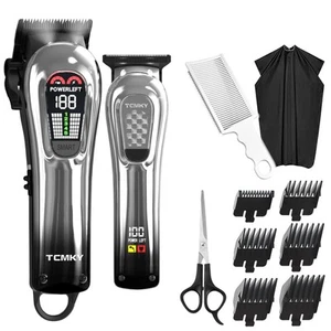 Haarschneidemaschine für Herren, Profi Haarschneidemaschine und Trimmer Set, Akku Haarschneidemaschine... - Bild 1 von 6