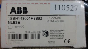 Siemens ASEA BROWN BOVERI NL62E 220V DC - Foto 1 di 1