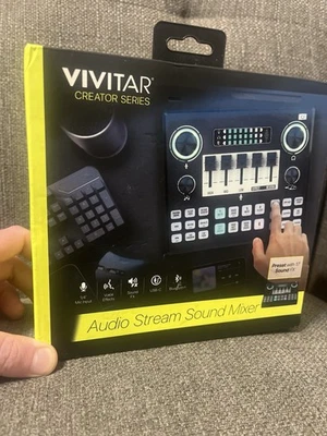 Sealed Vivitar Creator Series Audio Stream Sound Mixer Studio Equipment - Image 1 of 4